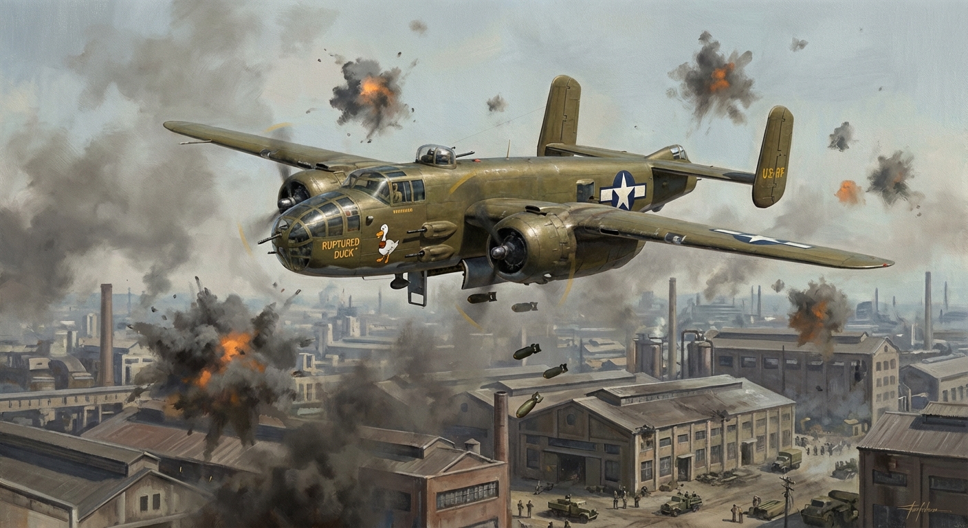 B-25B over Tokyo