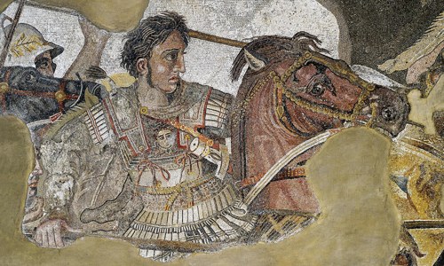 Portrait of Alexander III of Macedon (public domain, via Wikimedia Commons)
