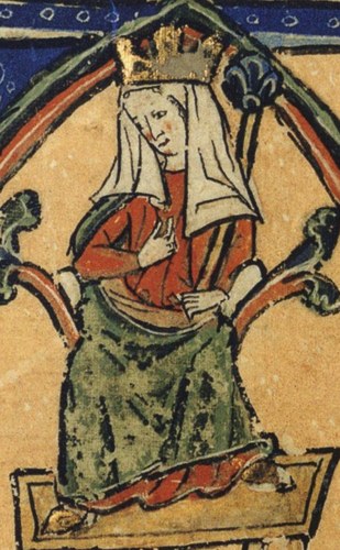 Portrait of Eleanor of England (public domain, via Wikimedia Commons)
