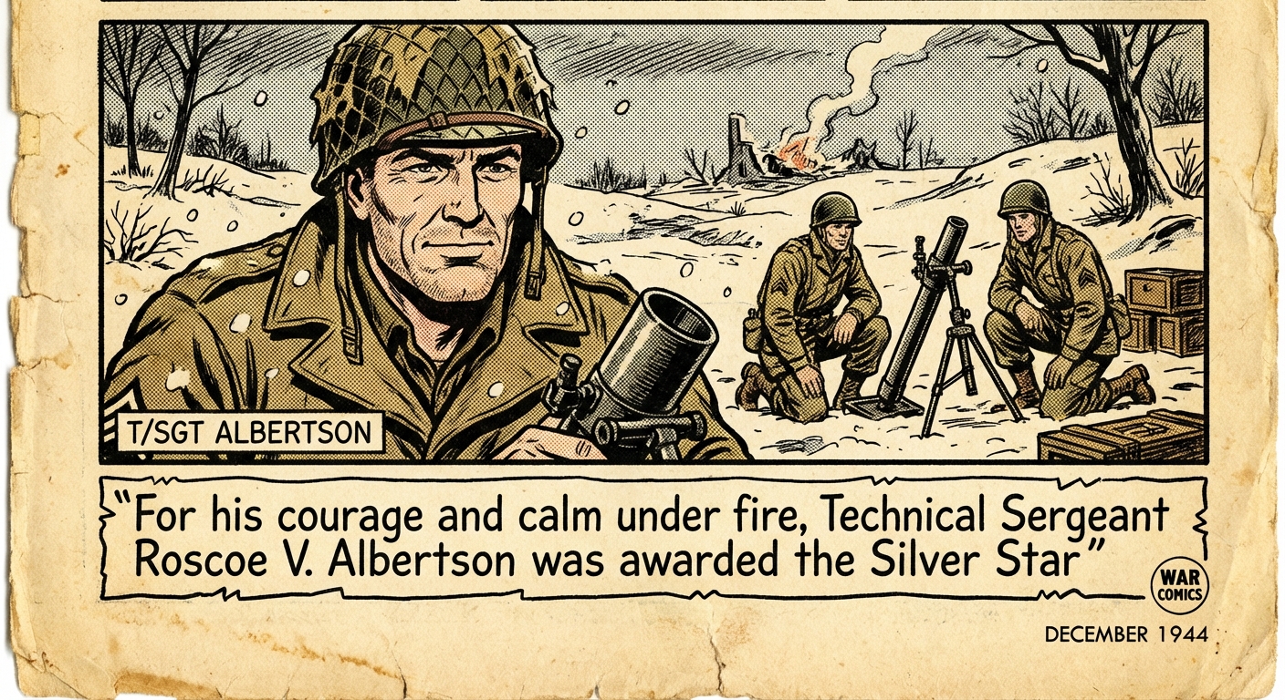 Albertson awarded the Silver Star