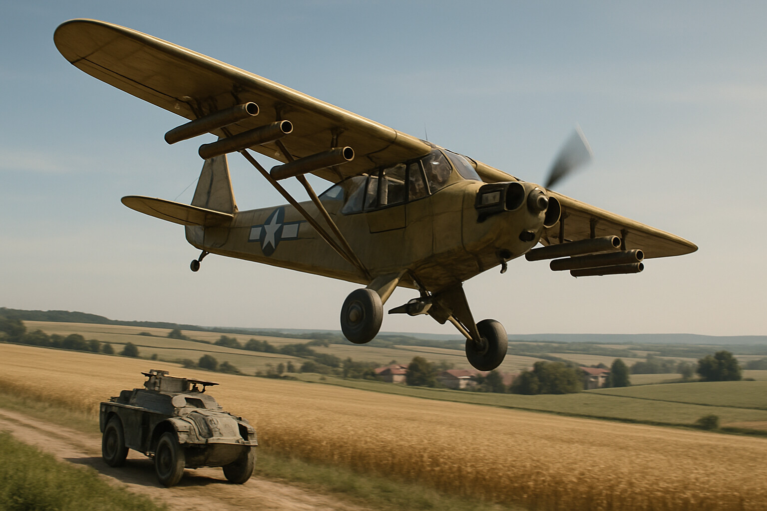 Wings of Steel: The Bazooka Cub That Hunted Panzers