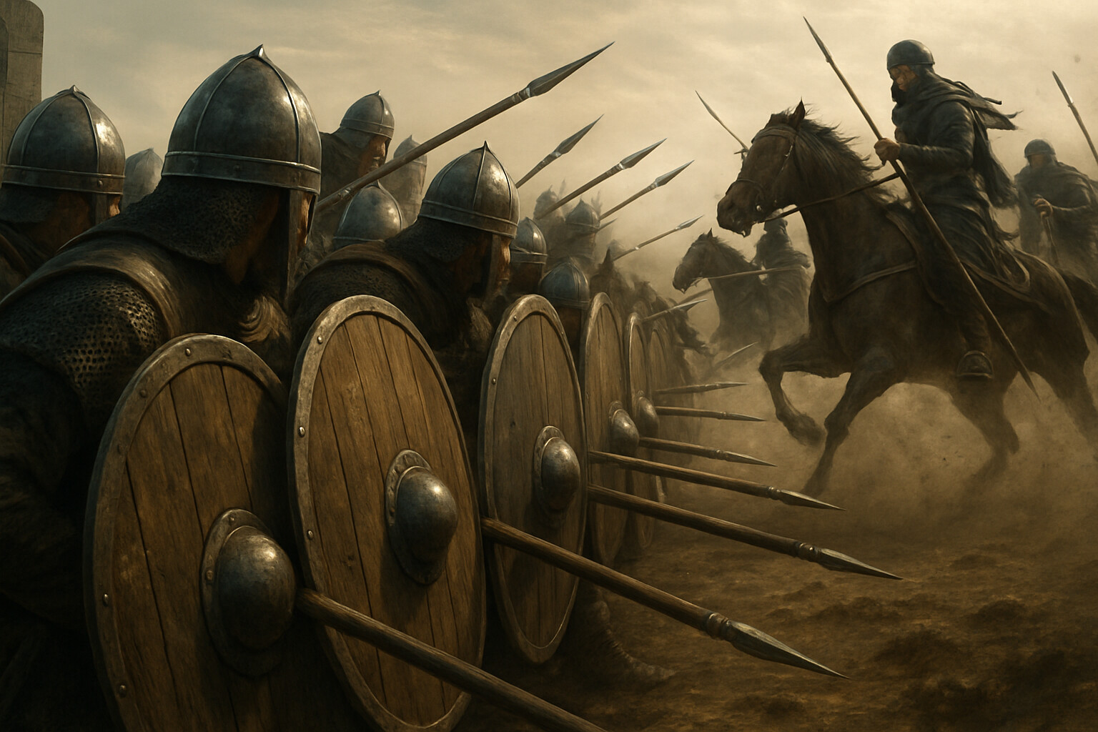 The Wall That Would Not Break: Charles Martel at Tours-Poitiers, 732