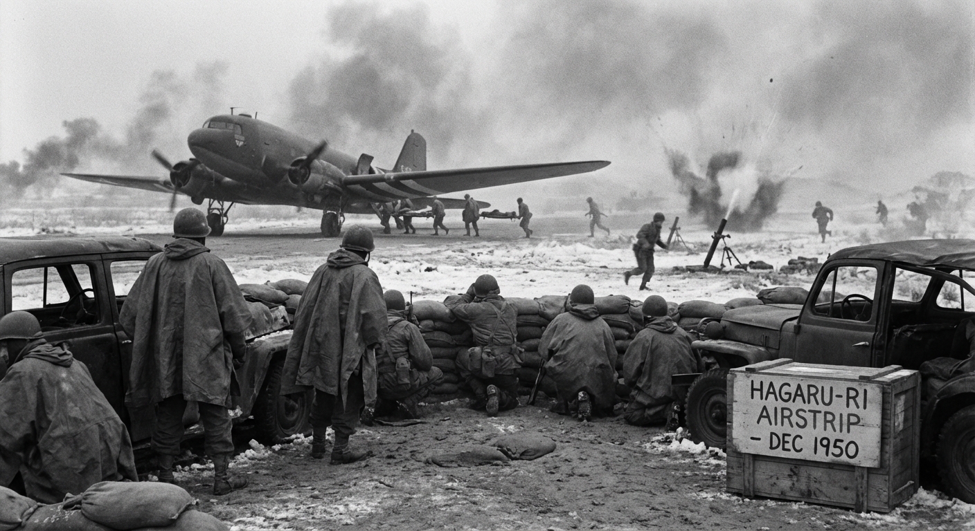 Exhausted survivors reach the next perimeter with wounded loaded on every vehicle that can move.