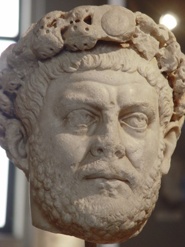Portrait of Marcus Aurelius Valerius Maxentius (public domain, via Wikimedia Commons)