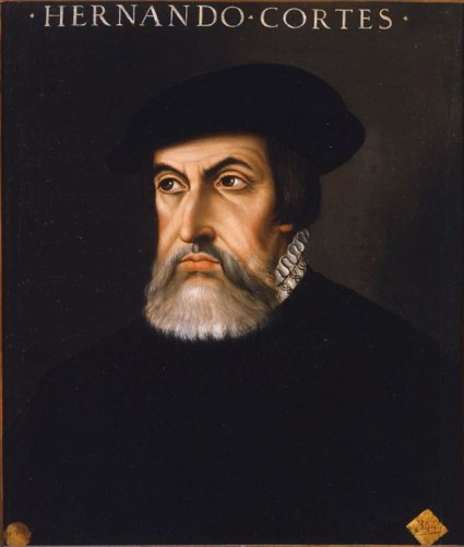 Portrait of Bernal Díaz del Castillo (public domain, via Wikimedia Commons)