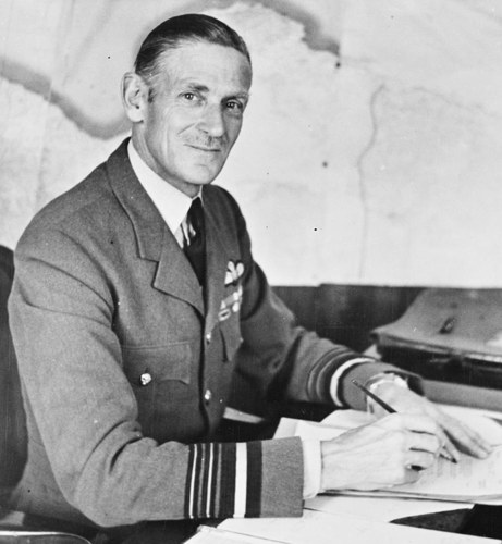 Portrait of Keith Rodney Park (public domain, via Wikimedia Commons)