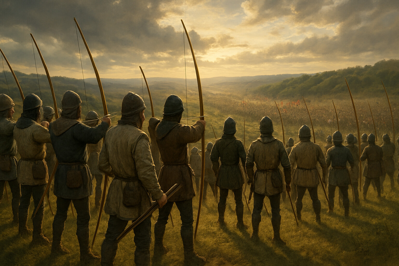 The Storm from the Ridge: Edward III and the Longbowmen of Crécy