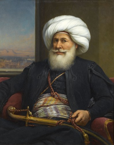 Portrait of Lala Mustafa Pasha (public domain, via Wikimedia Commons)