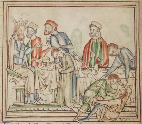 Portrait of Tostig Godwinson (public domain, via Wikimedia Commons)