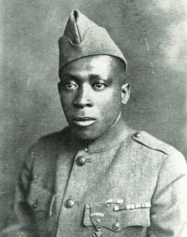 Portrait of Henry Johnson (public domain, via Wikimedia Commons)