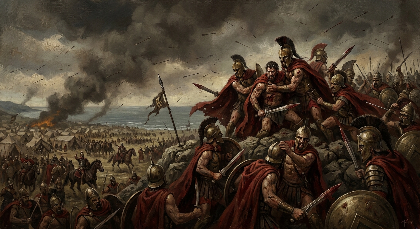 The last stand of the 300