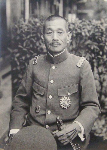 Portrait of General Matsui Iwane (public domain, via Wikimedia Commons)