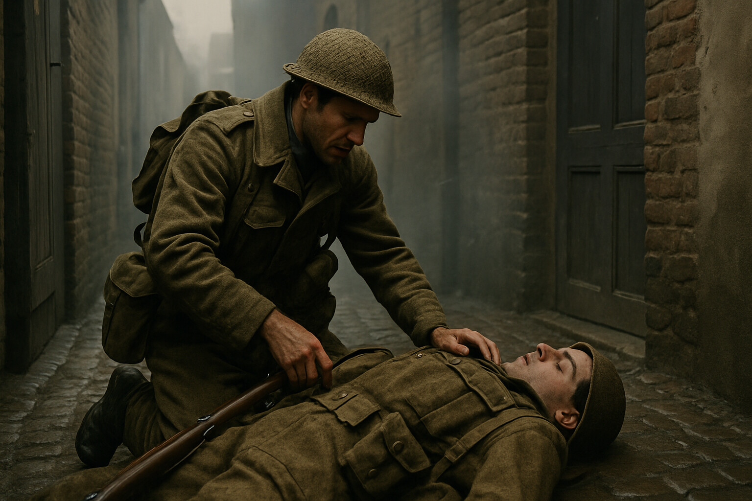The death of Willie Arsenault turned the patrol into Major’s solitary fight.