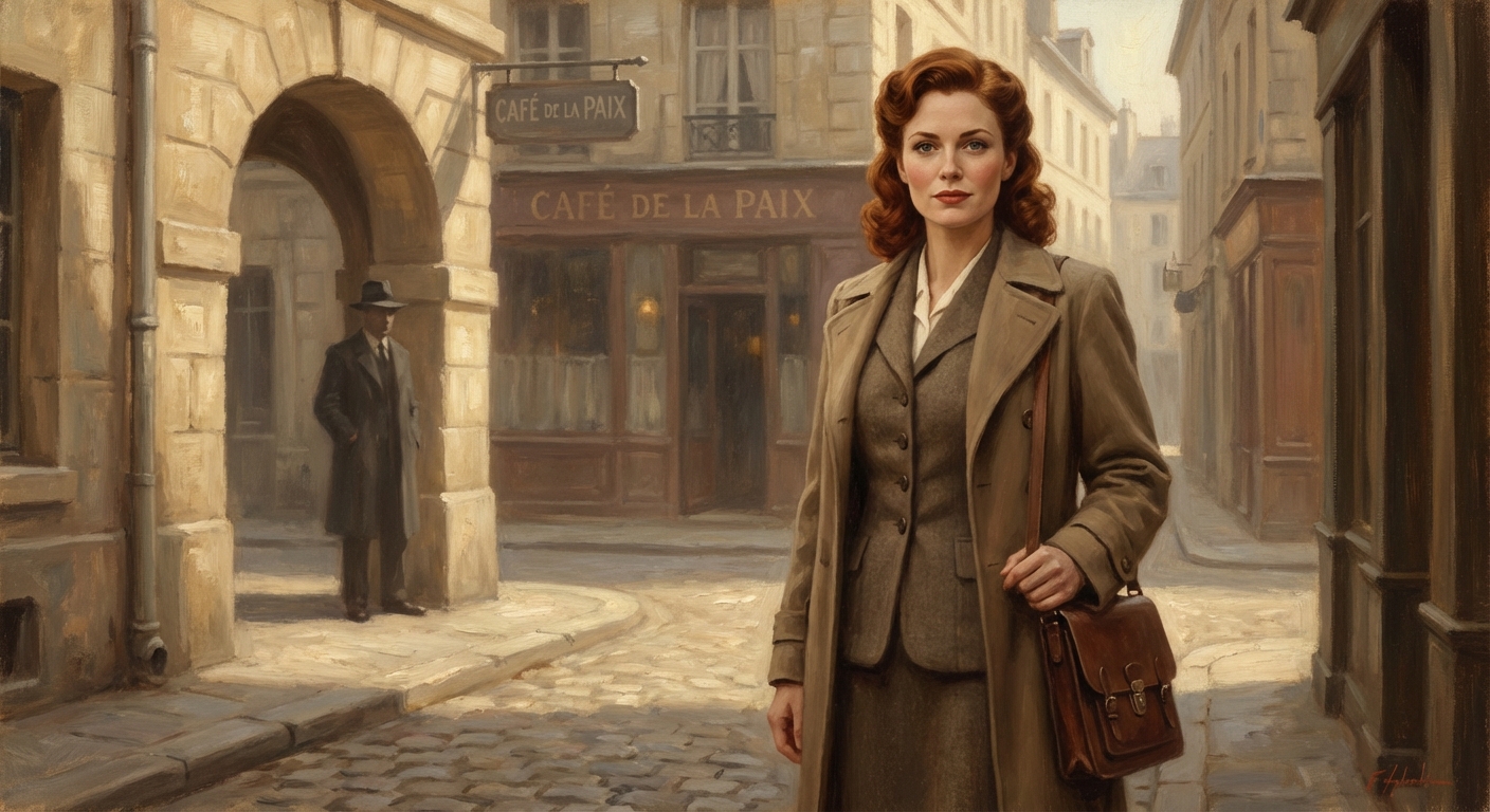 Virginia Hall story artwork