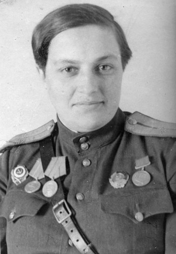 Portrait of Lyudmila Mikhailovna Pavlichenko (public domain, via Wikimedia Commons)