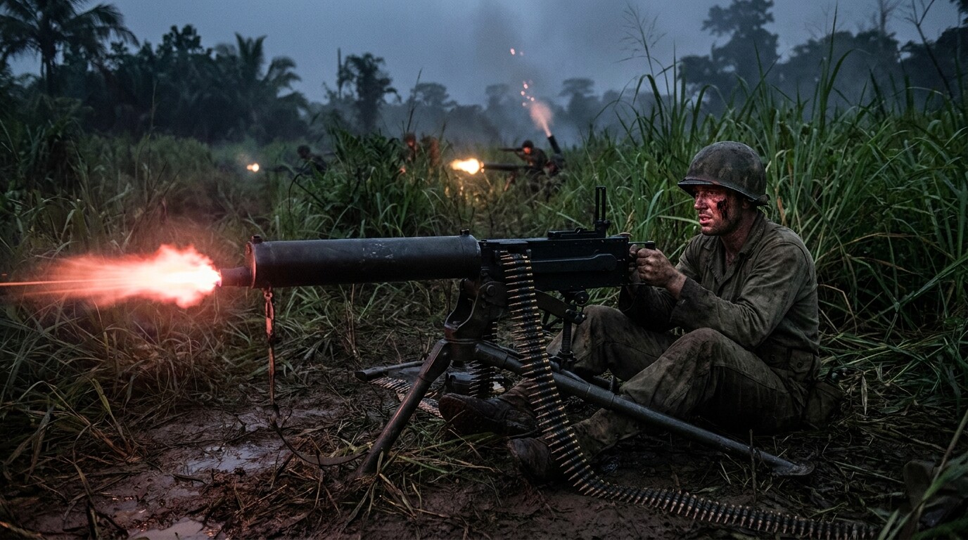 One Man, Four Machine Guns: Mitchell Paige's Stand at Henderson Field