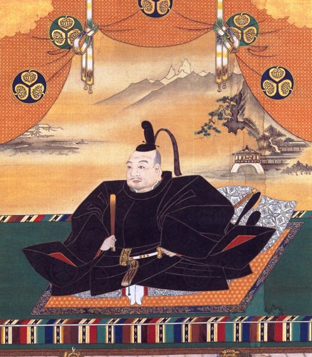 Portrait of Tokugawa Ieyasu (public domain, via Wikimedia Commons)