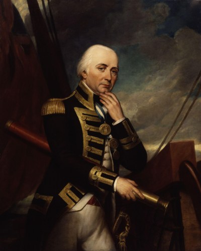 Portrait of Cuthbert Collingwood (public domain, via Wikimedia Commons)