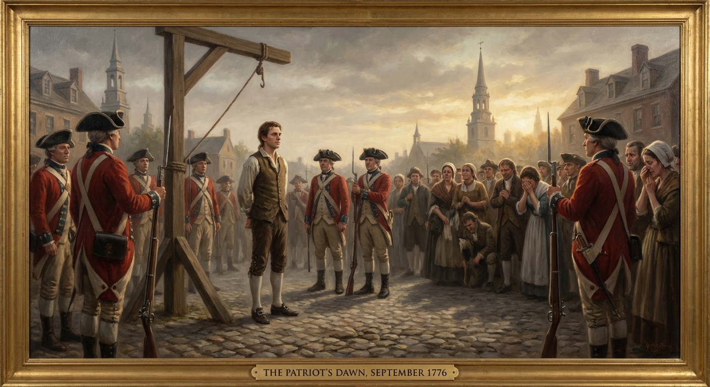 The execution of Nathan Hale
