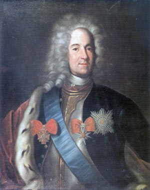 Portrait of Alexander Danilovich Menshikov (public domain, via Wikimedia Commons)