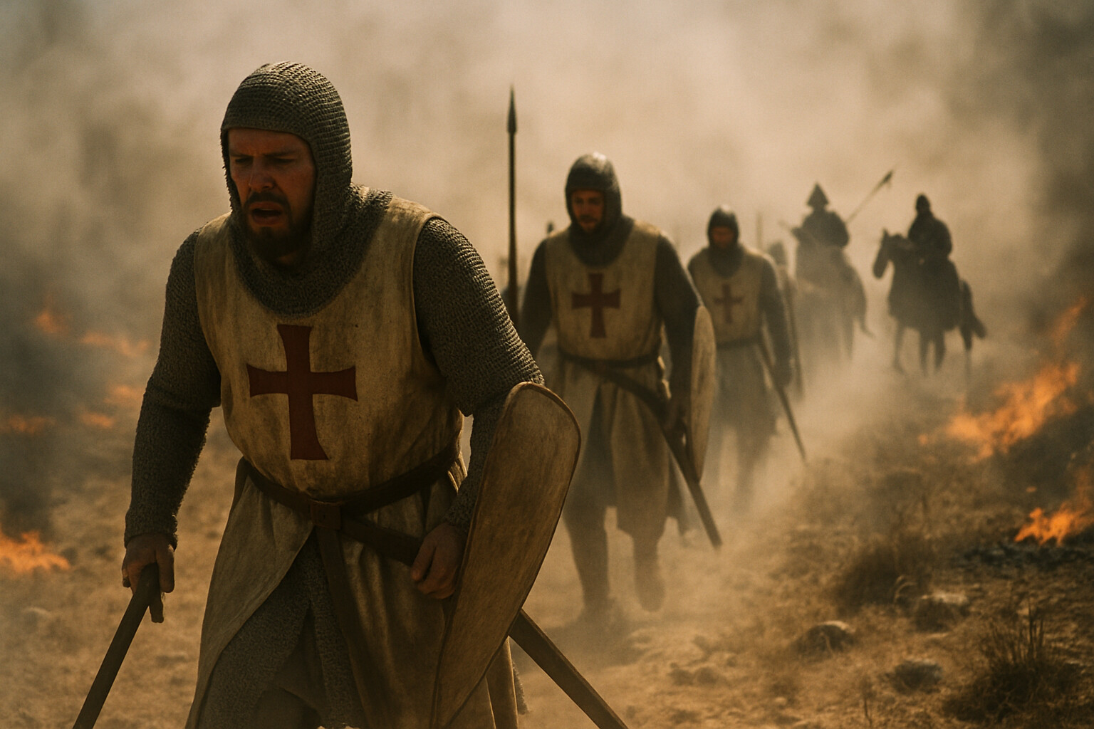 The Broken Crescent: Saladin and the Destruction of the Crusader Kingdom at Hattin