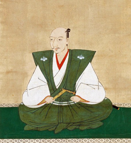 Portrait of Tokugawa Ieyasu (public domain, via Wikimedia Commons)