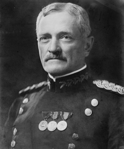 Portrait of John J. Pershing (public domain, via Wikimedia Commons)