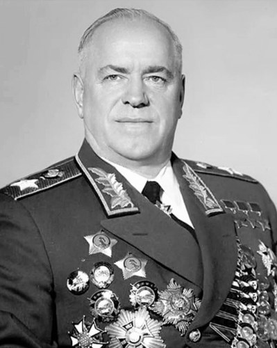 Portrait of Georgy Konstantinovich Zhukov (public domain, via Wikimedia Commons)