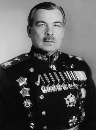 Portrait of Leonid Aleksandrovich Govorov (public domain, via Wikimedia Commons)