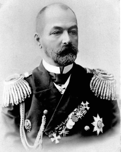 Portrait of Zinovy Petrovich Rozhestvensky (public domain, via Wikimedia Commons)