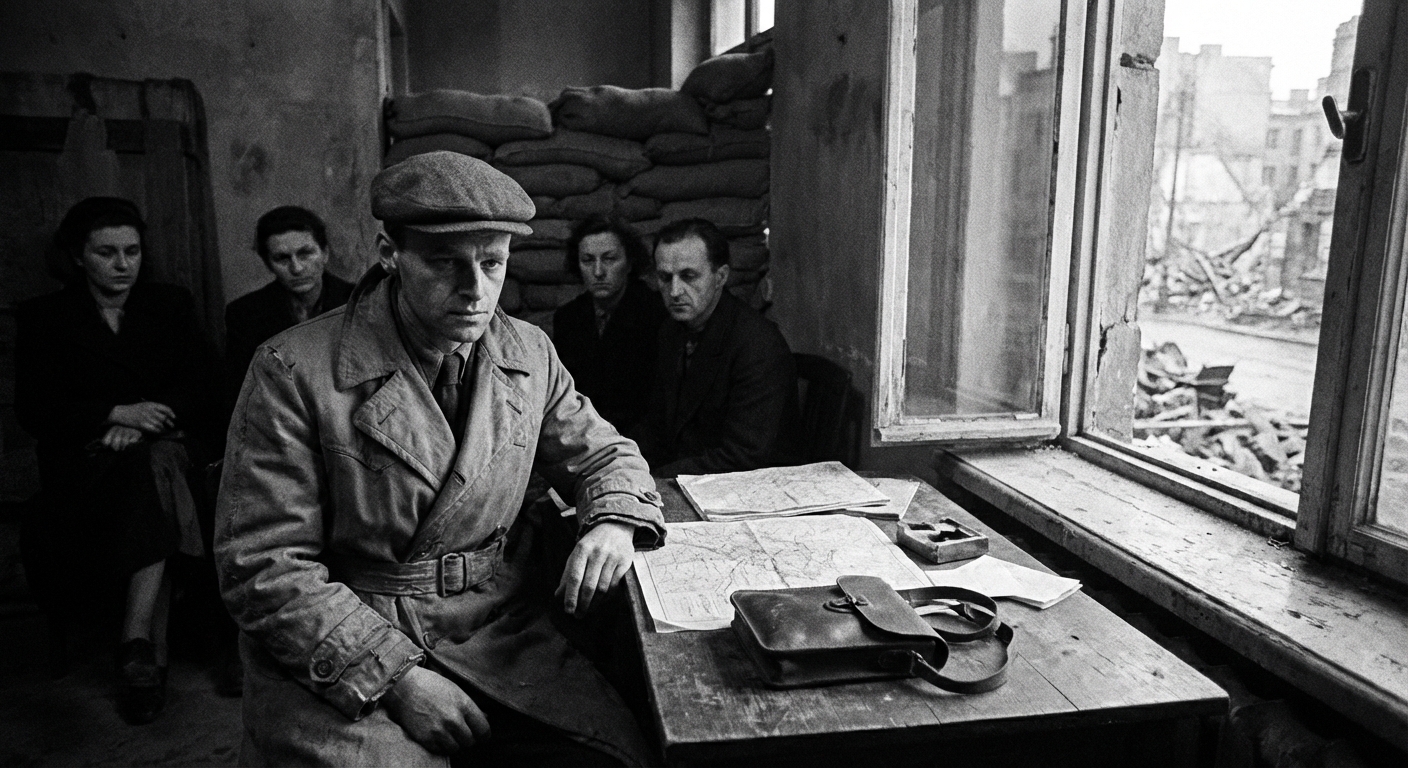 A roundup in occupied Warsaw ends with Pilecki stepping into the dragnet on purpose.